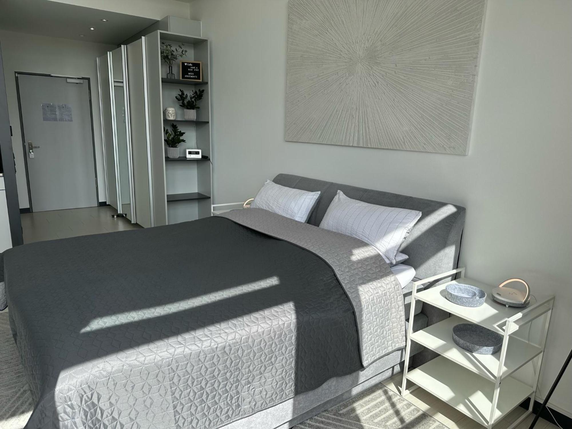 Meos 1 -Zentrum-Balkon-Parkplatz-Gym-Uniklinik 라이프치히 외부 사진