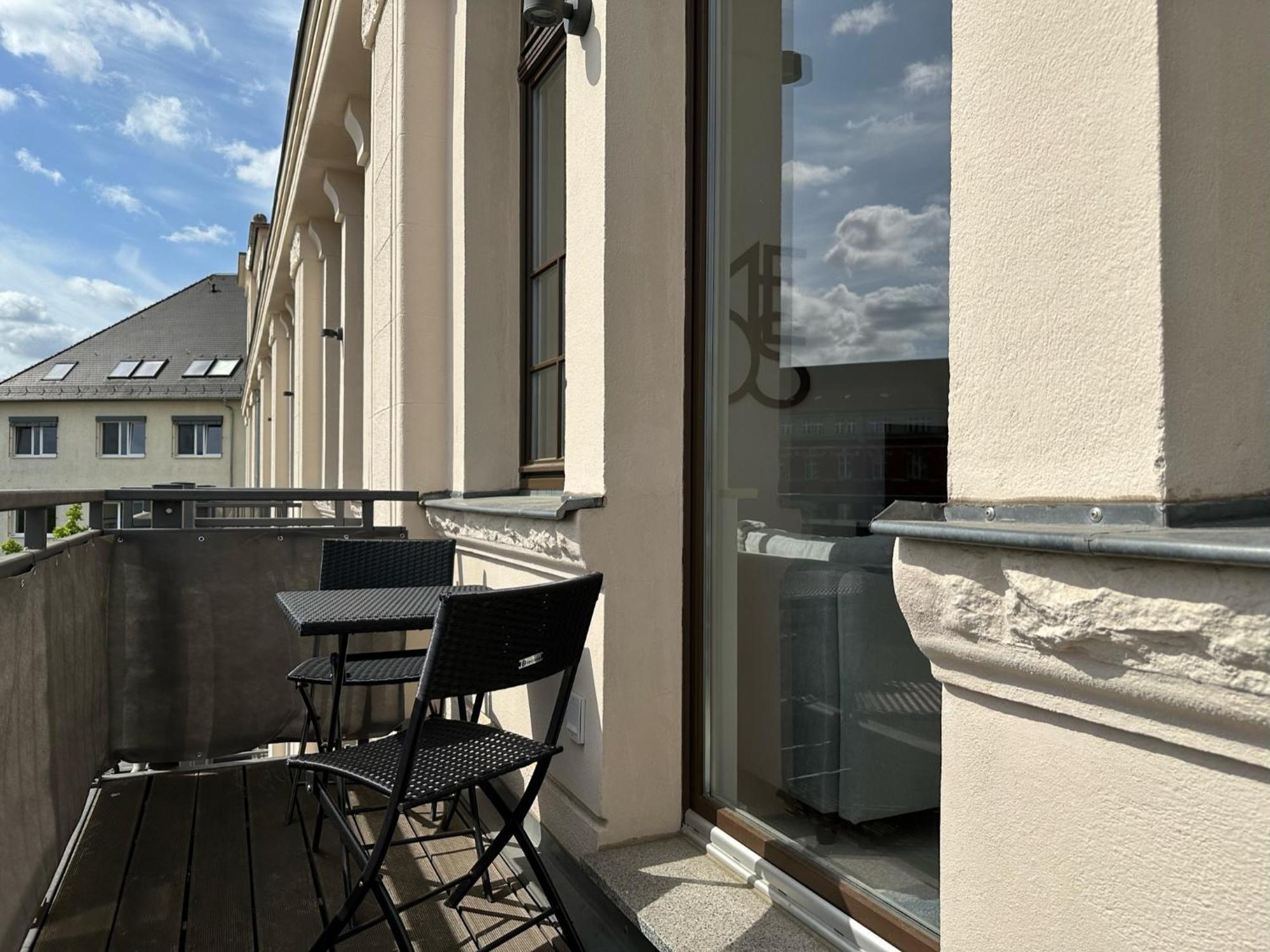 Meos 1 -Zentrum-Balkon-Parkplatz-Gym-Uniklinik 라이프치히 외부 사진